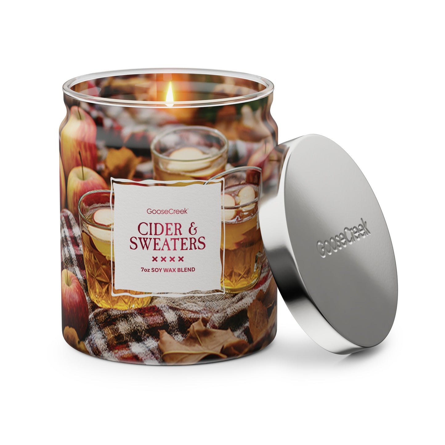 Cider & Sweaters 7oz Single Wick Candle