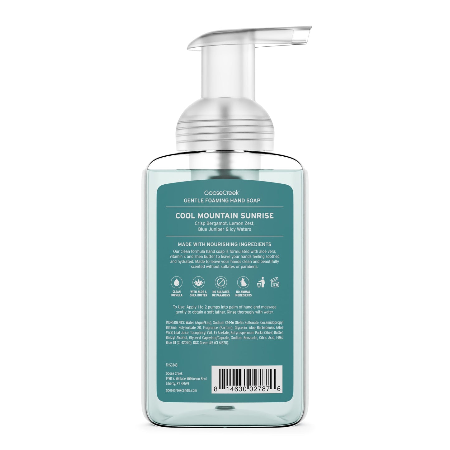 Cool Mountain Sunrise Lush Foaming Hand Soap