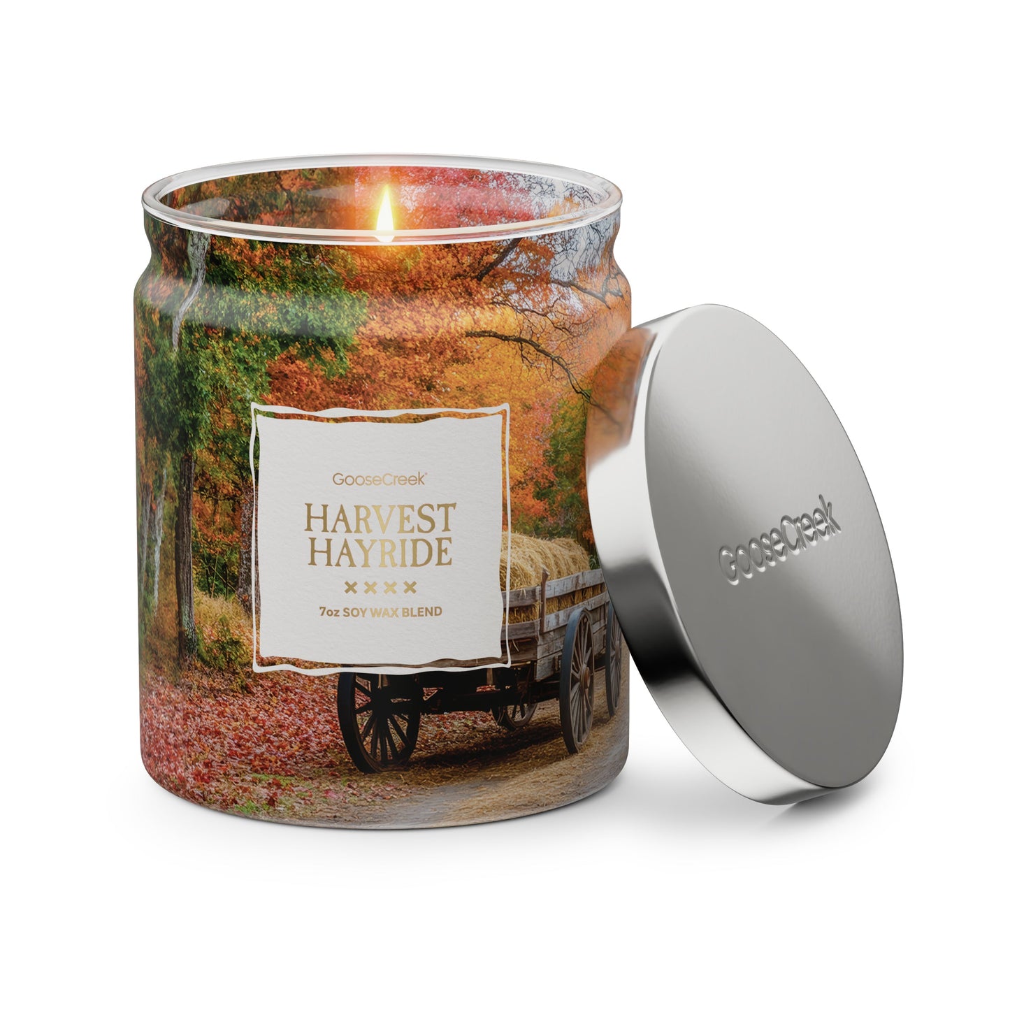 Harvest Hayride 7oz Single Wick Candle