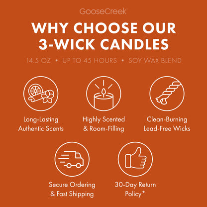 Autumn Glow 3-Wick Candle