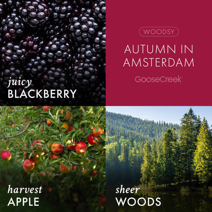 Autumn in Amsterdam 3-Wick Candle