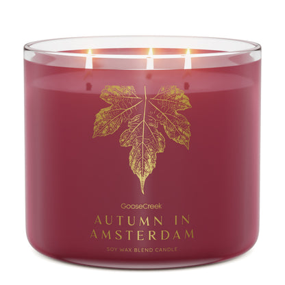 Autumn in Amsterdam 3-Wick Candle