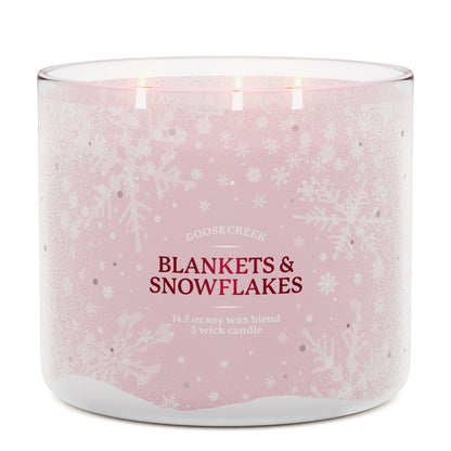 Blankets & Snowflakes 3-Wick Candle