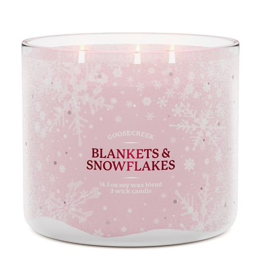 Blankets & Snowflakes 3-Wick Candle