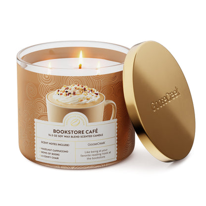 Bookstore Café 3-Wick Candle