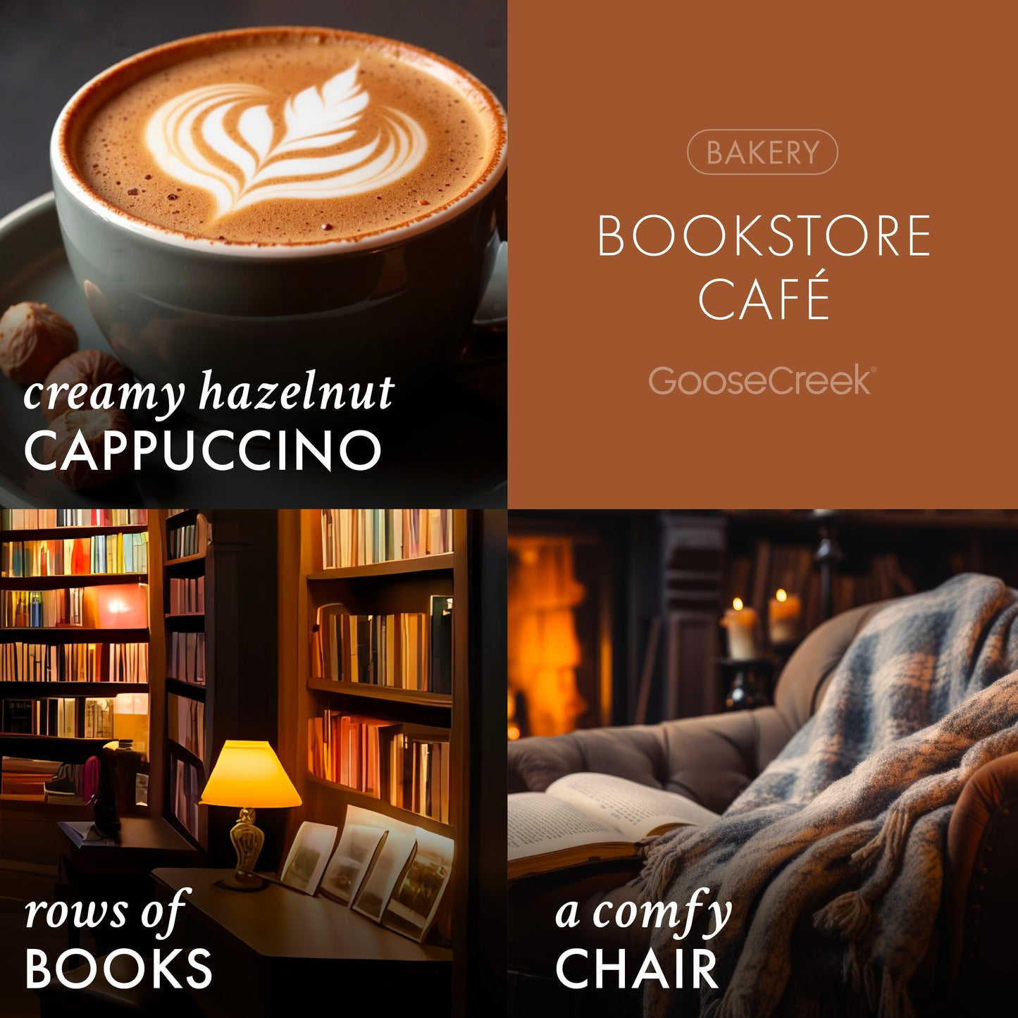 Bookstore Café 3-Wick Candle