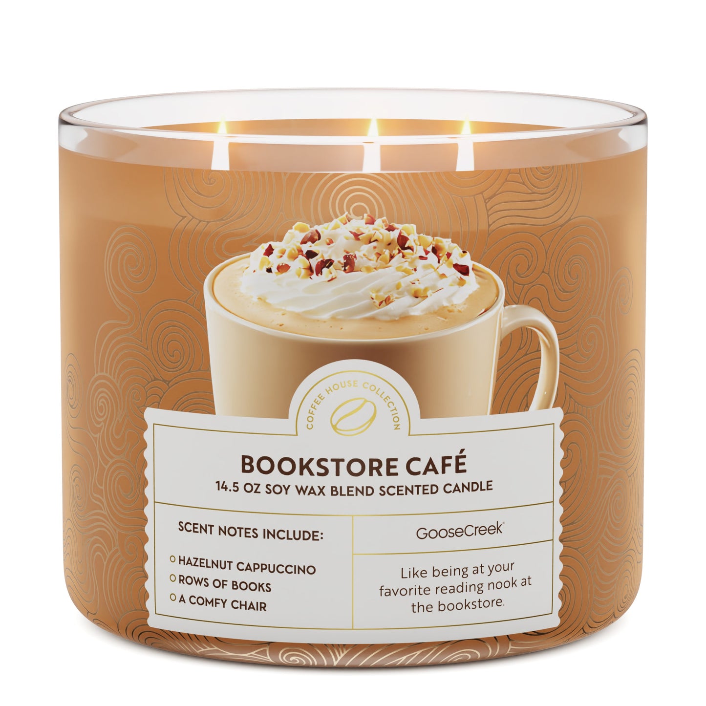 Bookstore Café 3-Wick Candle