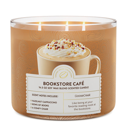 Bookstore Café 3-Wick Candle
