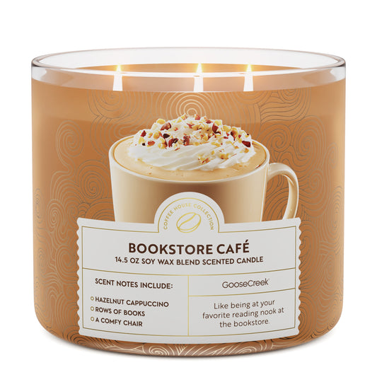 Bookstore Café 3-Wick Candle
