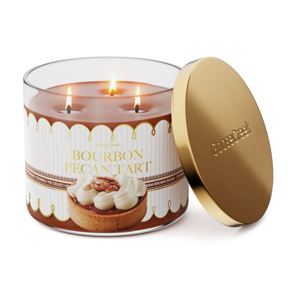 Bourbon Pecan Tart 3-Wick Candle
