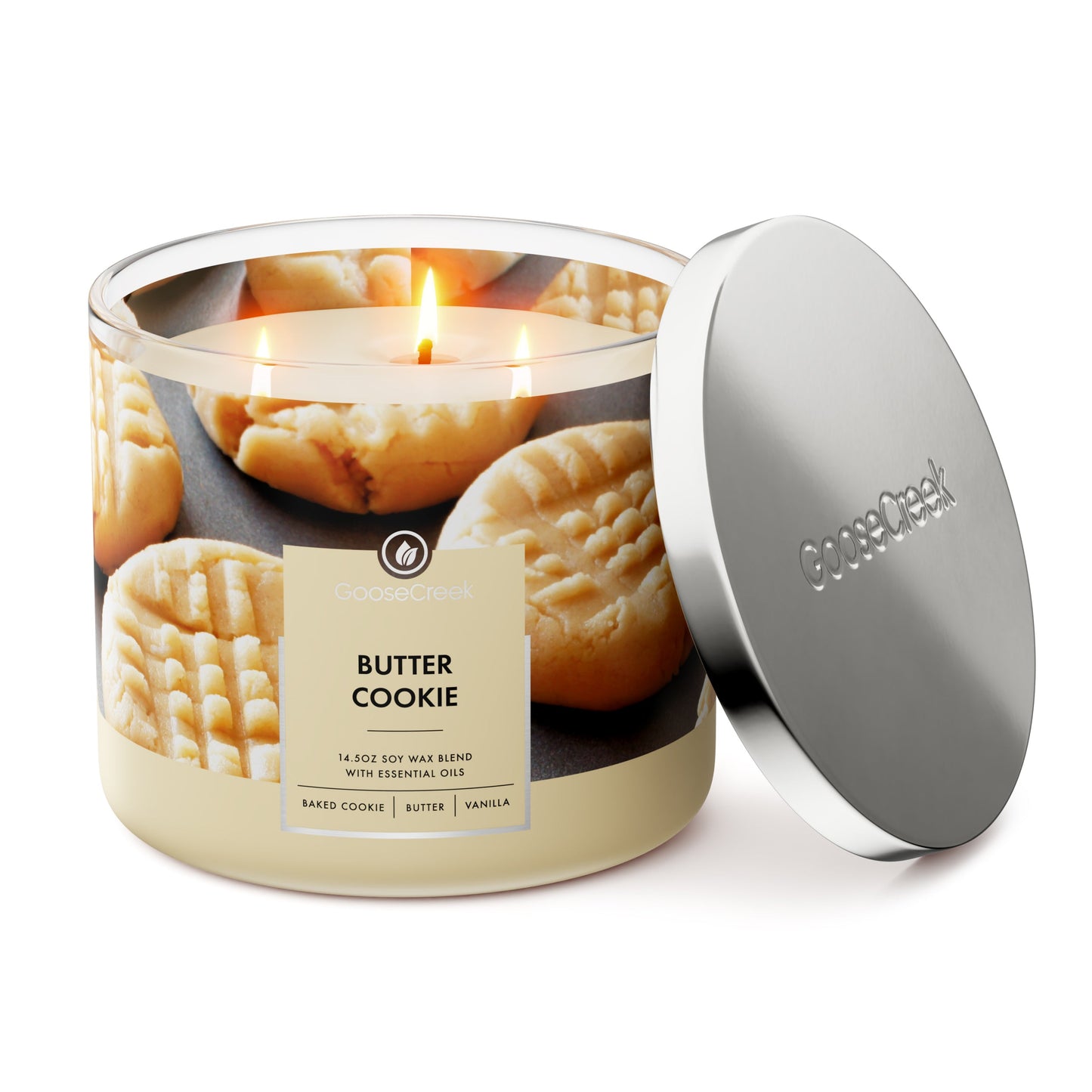 Butter Cookie 3-Wick Candle
