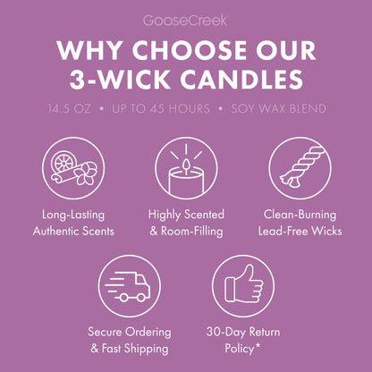 Calm & Cozy 3-Wick Candle