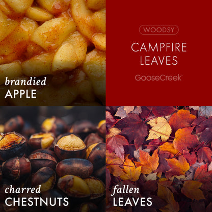 Campfire Leaves 3-Wick Candle