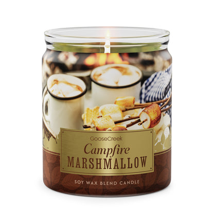 Campfire Marshmallow 7oz Single Wick Candle