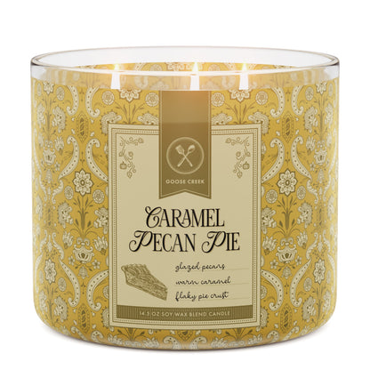 Caramel Pecan Pie 3-Wick Candle