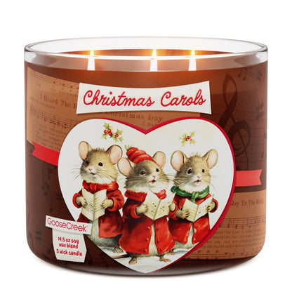 Christmas Carols 3-Wick Candle