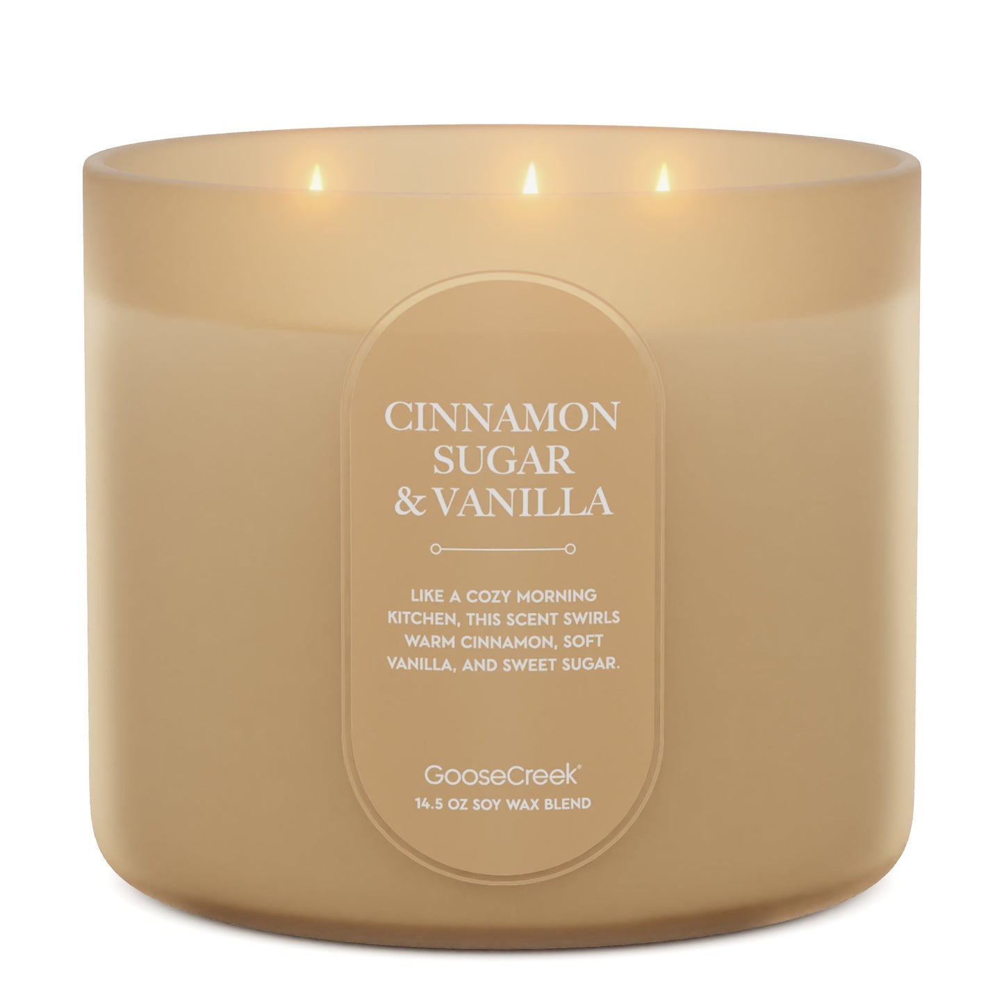Cinnamon Sugar Vanilla 3-Wick Candle