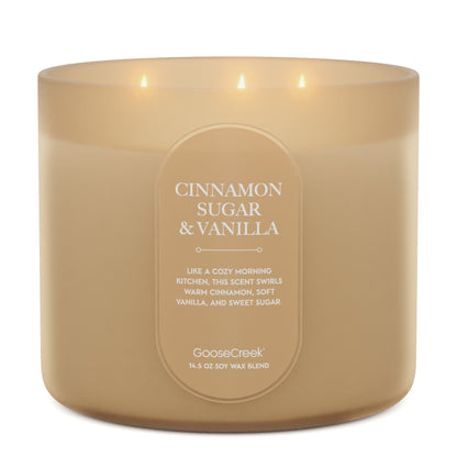 Cinnamon Sugar Vanilla 3-Wick Candle