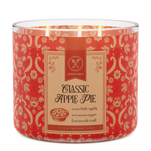 Classic Apple Pie 3-Wick Candle