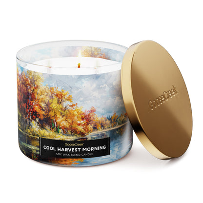 Cool Harvest Morning 3-Wick Candle