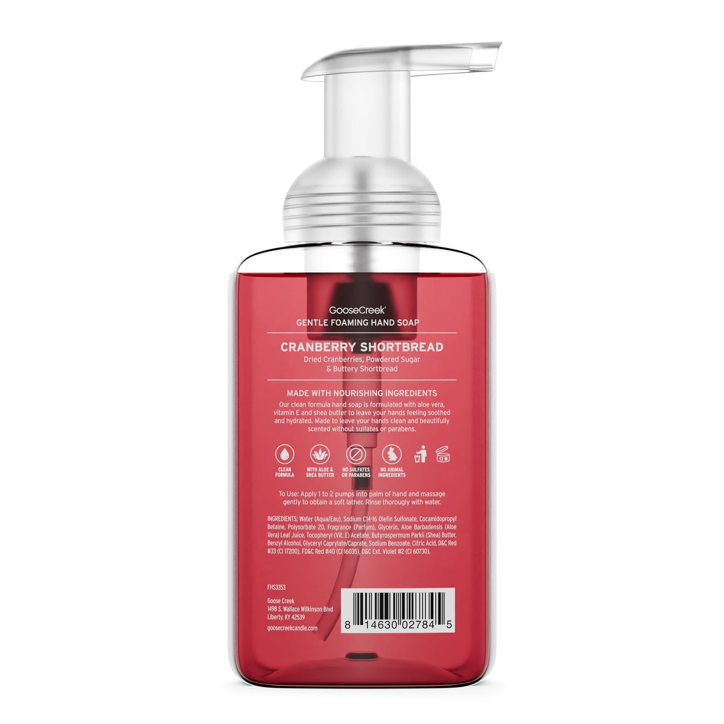 Cranberry Shortbread Lush Foaming Hand Soap