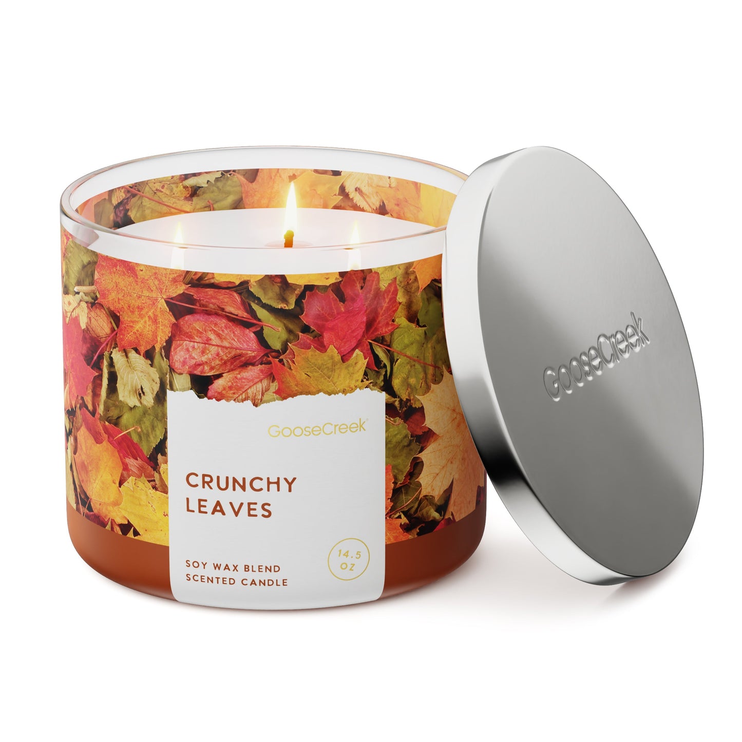 Crunchy Leaves 3-Wick Candle