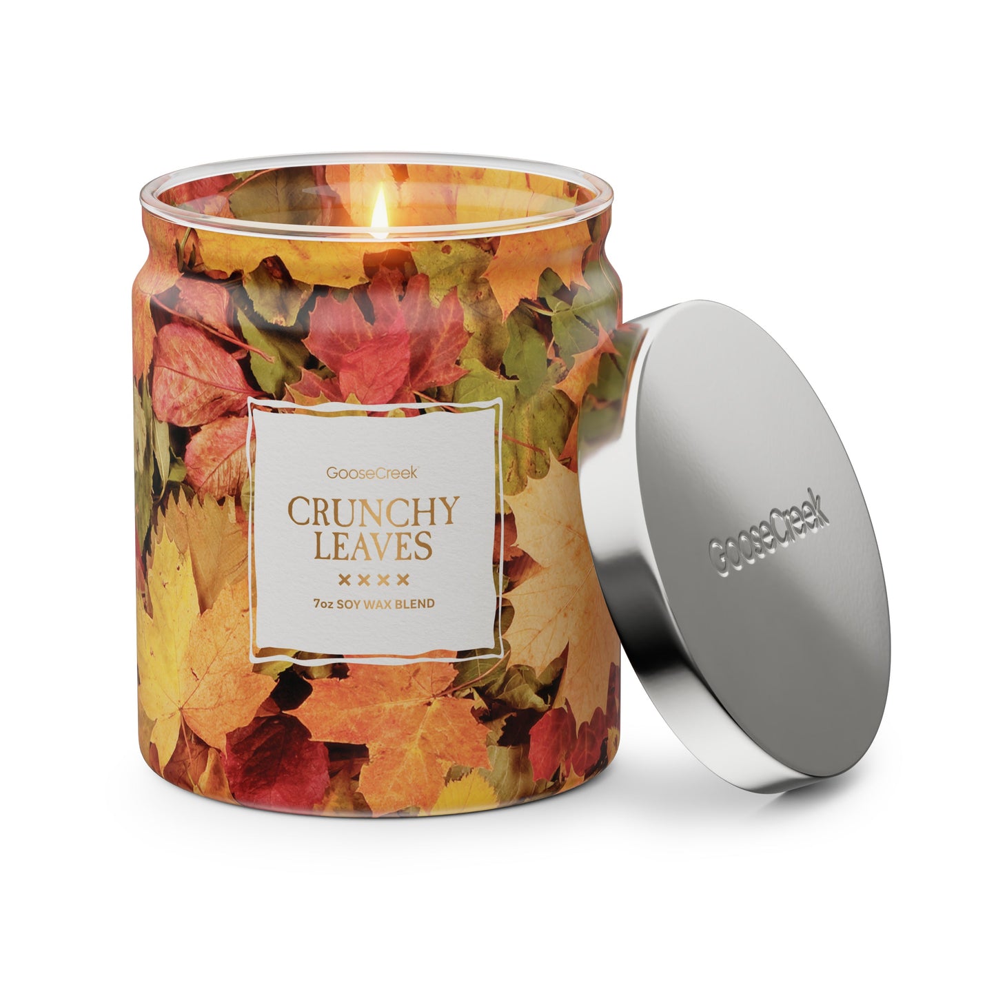 Crunchy Leaves 7oz Single Wick Candle