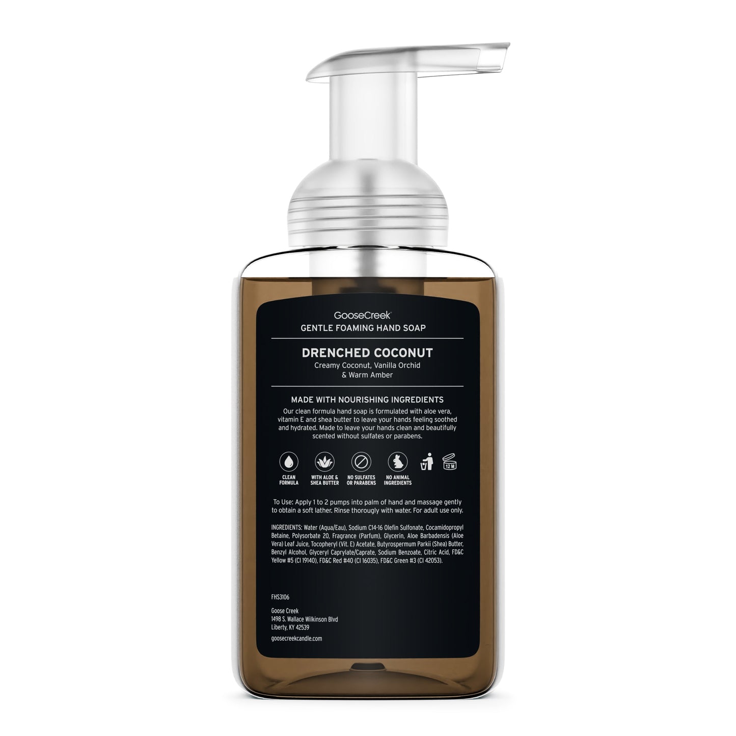 Drenched Coconut Lush Foaming Hand Soap