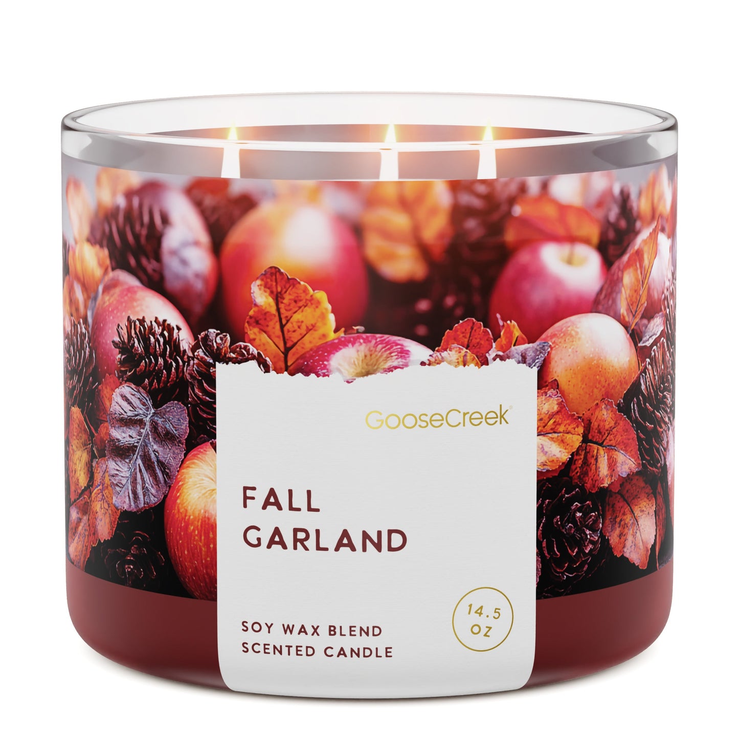 Fall Garland 3-Wick Candle