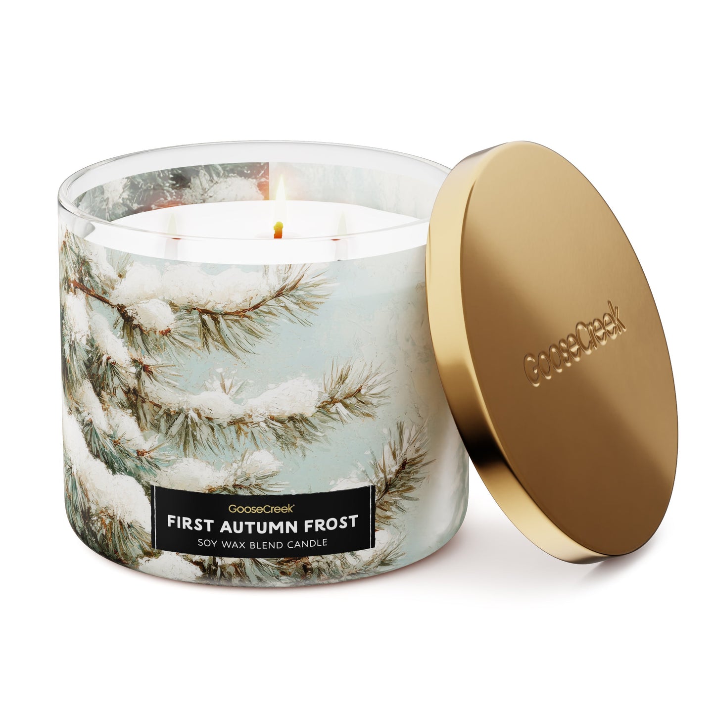 First Autumn Frost 3-Wick Candle