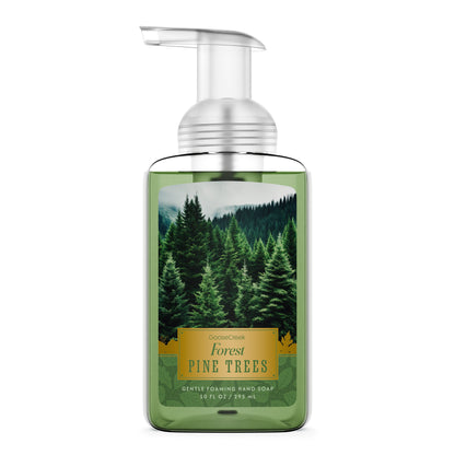 Forest Pine Trees Lush Foaming Hand Soap