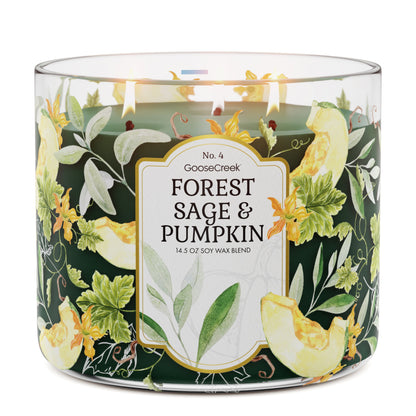 Forest Sage & Pumpkin 3-Wick Candle