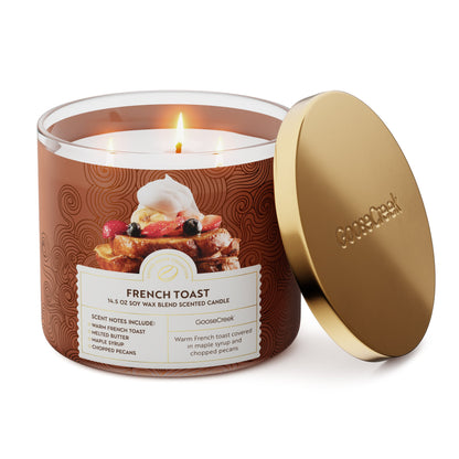 French Toast 3-Wick Candle