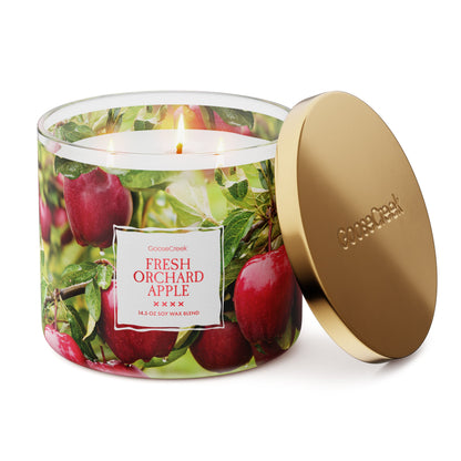 Fresh Orchard Apple 3-Wick Candle