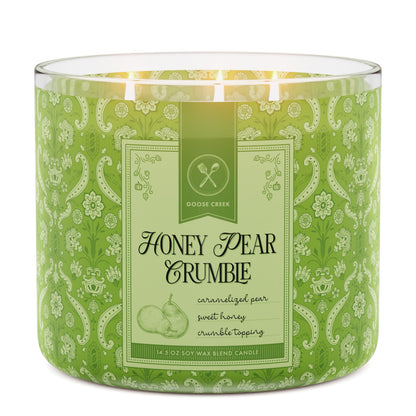 Honey Pear Crumble 3-Wick Candle