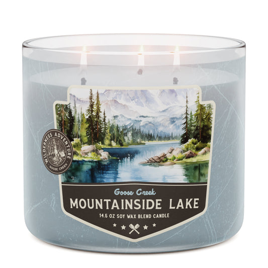 Mountainside Lake 3-Wick Candle
