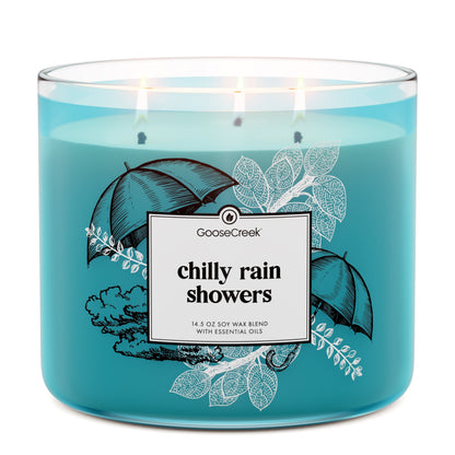Odor Eliminating Chilly Rain Showers 3-Wick Candle