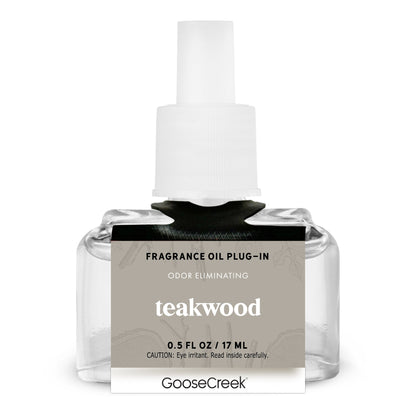 Odor Eliminating Teakwood Plug-in Refill
