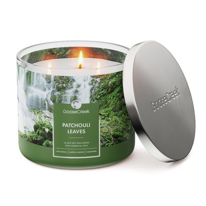 Patchouli Leaves 3-Wick Candle