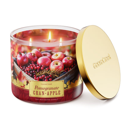 Pomegranate Cran-Apple 3-Wick Candle