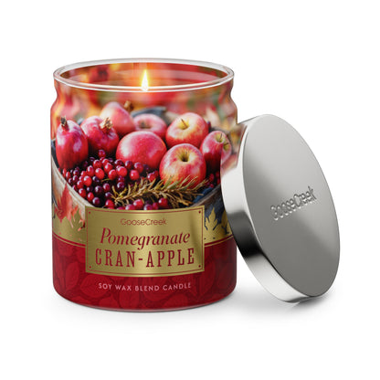 Pomegranate Cran-Apple 7oz Single Wick Candle