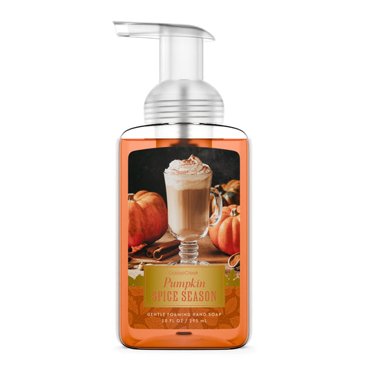 Pumpkin Spice Season Lush Foaming Hand Soap