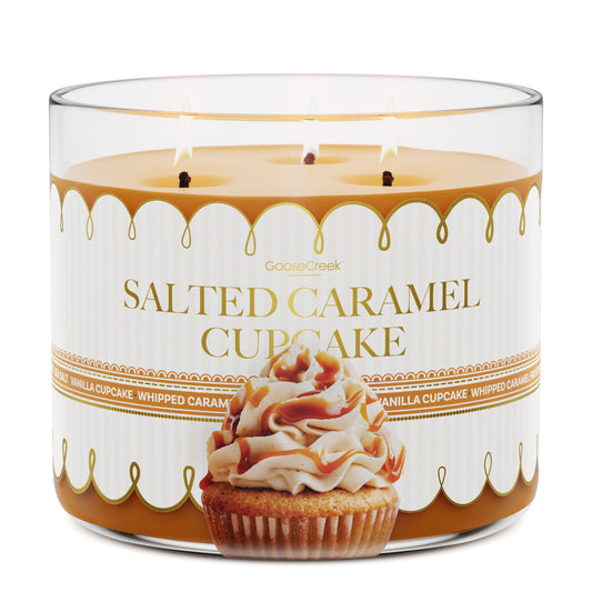 Salted Caramel Cupcake 3-Wick Candle