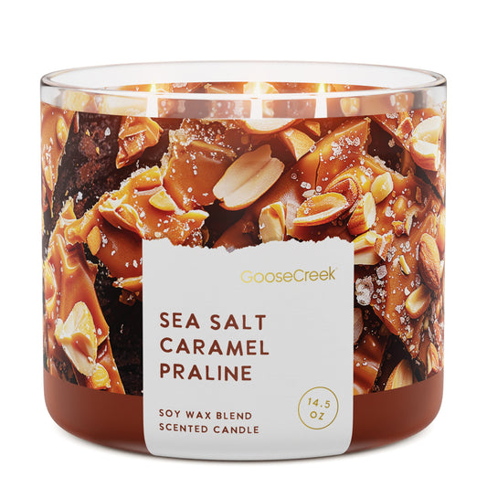 Sea Salt Caramel Praline 3-Wick Candle