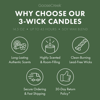 Season's Greetings 3-Wick Candle
