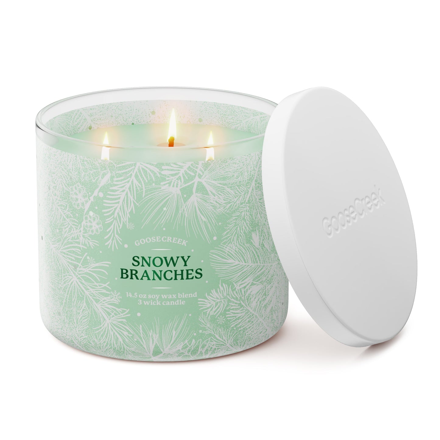 Snowy Branches 3-Wick Candle