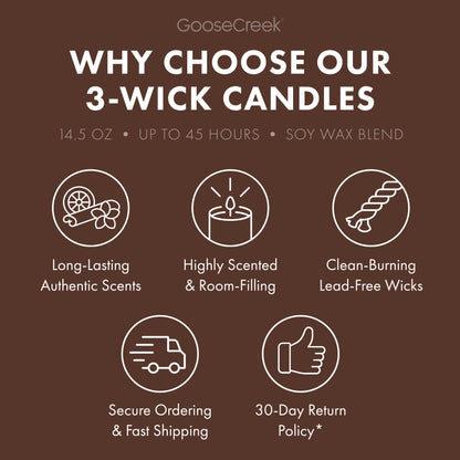 Sparkling Cinnamon 3-Wick Candle