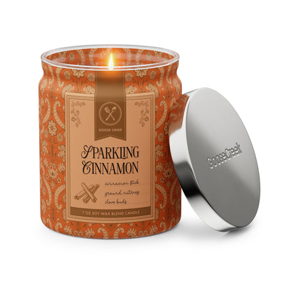 Sparkling Cinnamon 7oz Single Wick Candle