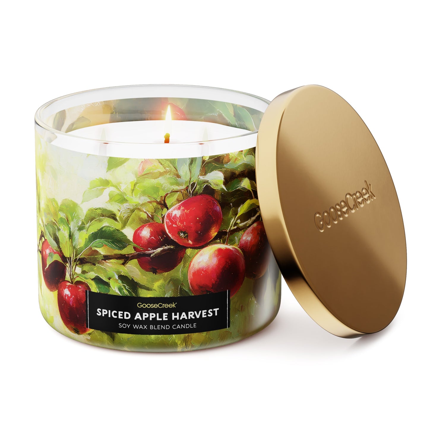 Spiced Apple Harvest 3-Wick Candle