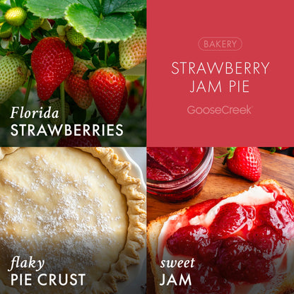 Strawberry Jam Pie 3-Wick Candle